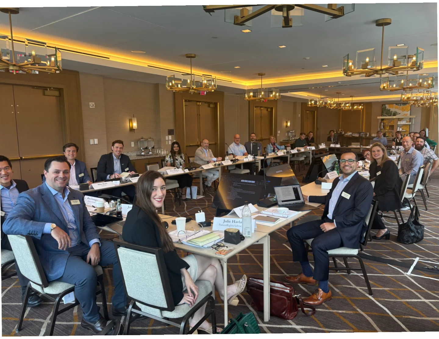 Roundtable participants from across health tech, provider organizations and HHS